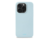 Holdit Silicone Case iPhone 15 Pro Mineral Blue - 1235988 - zdjęcie 1